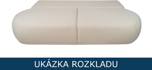 Rozkládací pohovka Fabo - Bílá 01