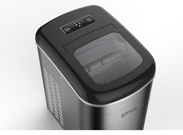 Guzzanti GZ125 - Výrobník ledu 140W/230V nerez/černá