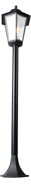 Chytrá venkovní stojací lucerna černá 120 cm vč. WiFi ST64 - New Orleans