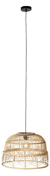 Chytré ratanové závěsné svítidlo 49 cm vč. Wifi G95 - Michelle