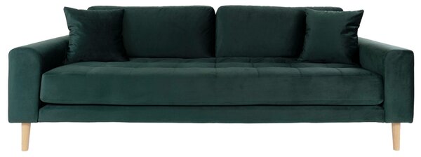 Nordic Living Sametová pohovka Limo 210 cm