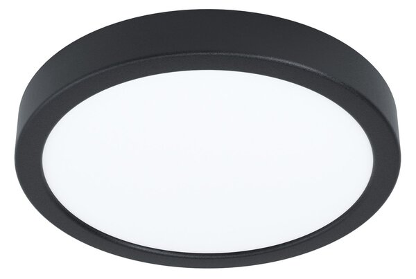 EGLO LED přisazené osvětlení FUEVA 5, 16,5W, denní bílá, 21cm, kulaté, černé 99234