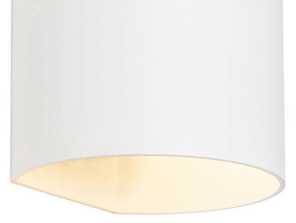 Chytrá nástěnná lampa bílá vč. Wifi G9 - Sabbio
