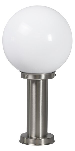 Chytré venkovní lampy s nerezové oceli 50 cm vč. Wifi A60 - Sfera