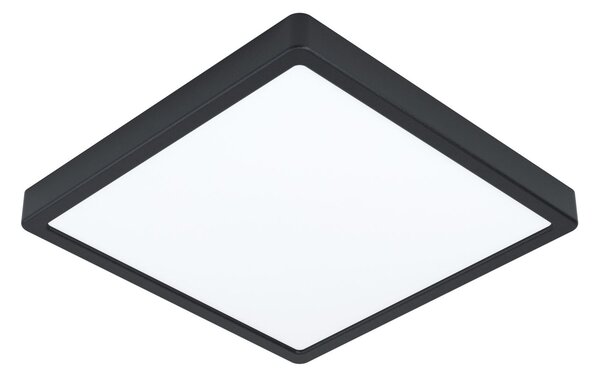 Eglo 99257 FUEVA 5 - LED stropní svítidlo 28,5 x 28,5cm, 20W, 4000K, černá (Přisazené nízké stropní úsporné svítidlo)