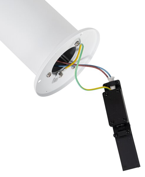 Venkovní stojací lampa bílá s opálovým stínidlem 70 cm - Odense