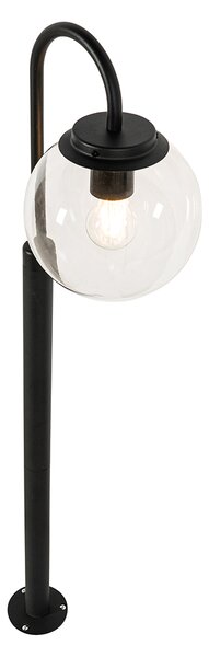 Moderní lucerna černá s plastem 104 cm IP44 - Sfera