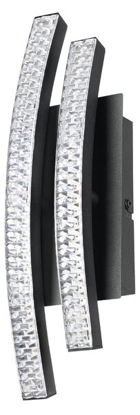 EGLO Designové nástěnné LED osvětlení LEJIAS, 8W, teplá bílá, černé 99803