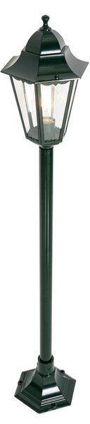 Klasické stojací venkovní svítidlo tmavě zelené 125 cm IP44 - New Orleans