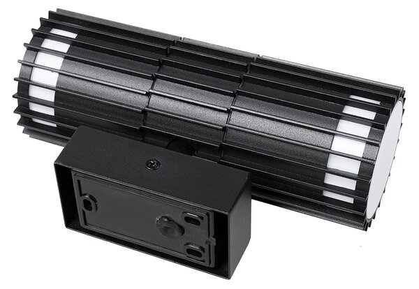 Designová venkovní nástěnná lampa černá 2-světlo IP44 - Boris