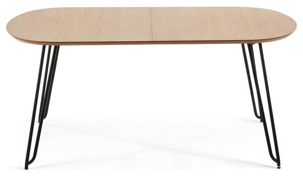 Dubový rozkládací jídelní stůl Kave Home Novac 140-220 x 90 cm