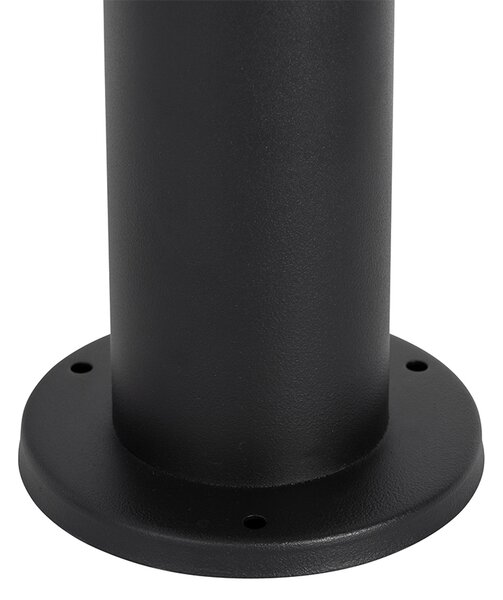 Stojací venkovní lampa černá 45 cm IP44 nastavitelná 2-světlo - Duo