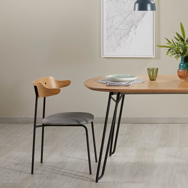 Dubový rozkládací jídelní stůl Kave Home Novac 140-220 x 90 cm