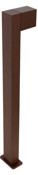 Průmyslová stojací venkovní lampa rezavě hnědá 80 cm IP44 - Baleno