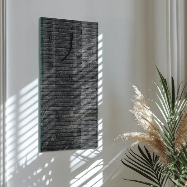 Skleněné hodiny vertikální Slínek zsppc-30x60-00179552