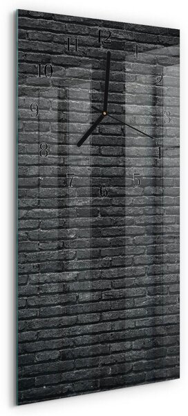 Skleněné hodiny vertikální Slínek zsppc-30x60-00179552