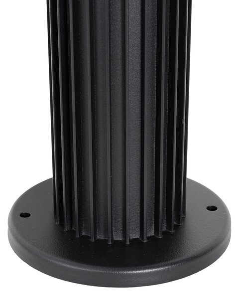 Designový venkovní sloupek černý 80 cm IP44 - Boris