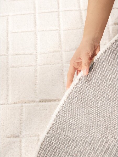 Krémový vlněný kulatý koberec ø 160 cm Kenso – Villeroy&Boch