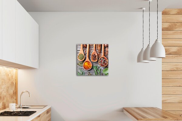 MALBA NA PLÁTNĚ, jídlo a pití, 30/30 cm Euroart - Obrazy na plátně