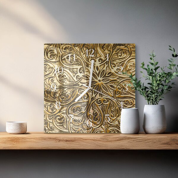 Skleněné hodiny Mozaika zskb-30x30-00057452