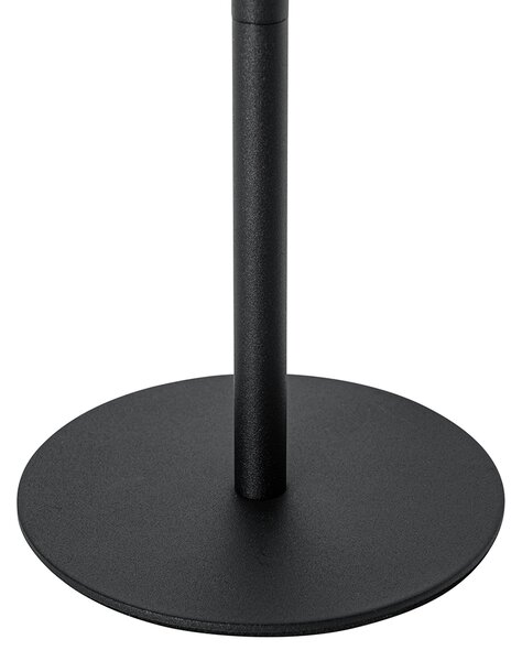 Stolní lampa černá dobíjecí vč. LED a stmívače IP54 - Jude