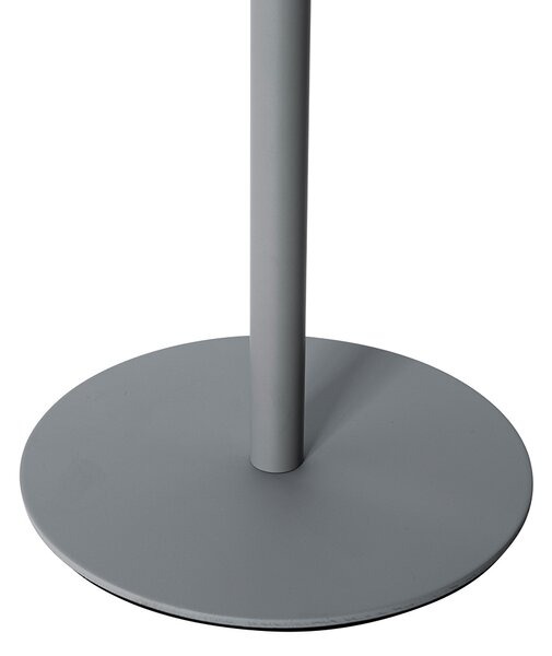 Stolní lampa šedá dobíjecí vč. LED a stmívače IP54 - Jude