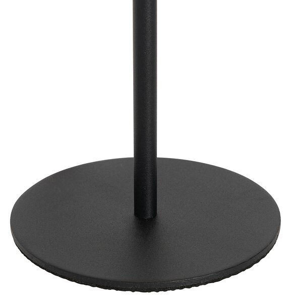 Stolní lampa černá včetně stmívače a dobíjecího LED IP54 - Murdock
