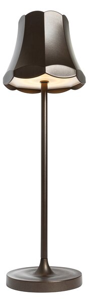 Sada 2 retro stolních lamp tmavě bronzová dobíjecí IP44 - Granny