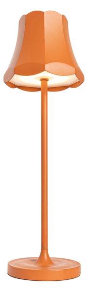 Sada 2 retro stolních lamp oranžových dobíjecích IP44 - Granny
