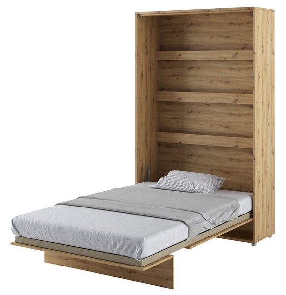 Jednolůžková sklápěcí postel BED CONCEPT 1 dub artisan, 120x200 cm