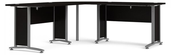 Rohový kancelářský stůl Prima 80400/303 černý - TVI