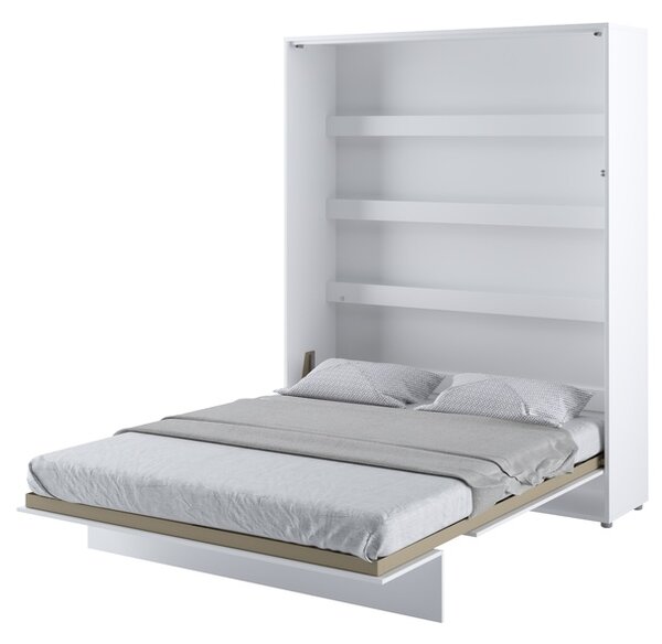Sklápěcí postel BED CONCEPT 1 bílá/vysoký lesk, 160x200 cm