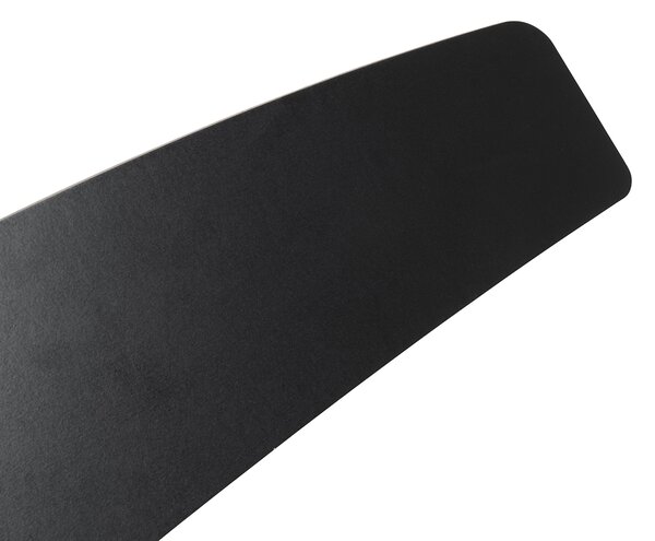 Chytrý stropní ventilátor černý s dřevěným potiskem 132 cm vč. LED stmívatelné s dálkovým ovládáním - Cool