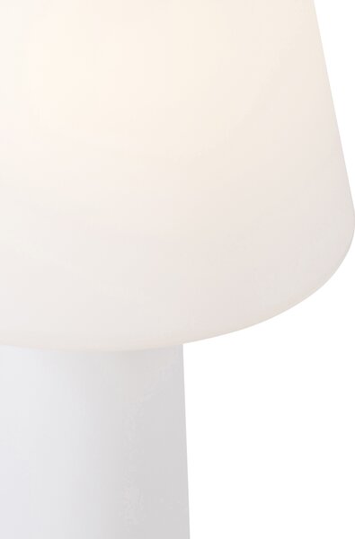 Chytrá venkovní stojací lampa bílá vč. LED A60 IP44 - Katrijn