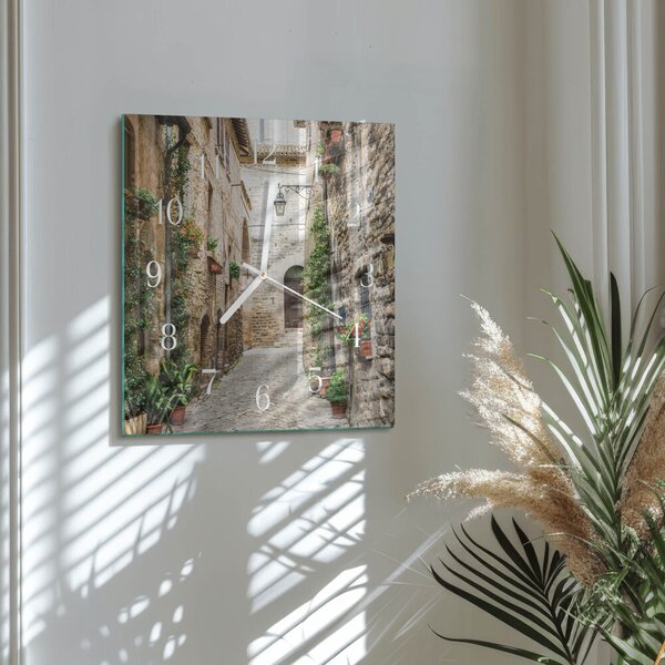 Skleněné hodiny Avenue zskb-30x30-00085762