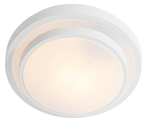 Moderní stropní svítidlo bílé 25 cm IP44 - Walden