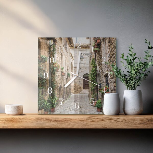 Skleněné hodiny Avenue zskb-30x30-00085762
