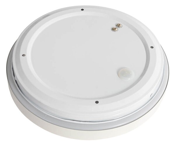 Moderní stropní svítidlo bílé 25 cm IP44 - Walden