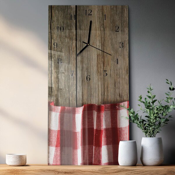 Skleněné hodiny vertikální Tabulka zsppc-30x60-00181638
