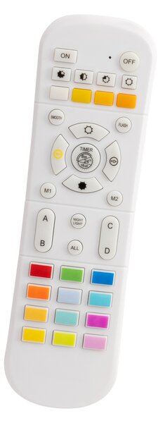 Sada 2 dobíjecích stolních lamp zlatých RGBW - Alessia