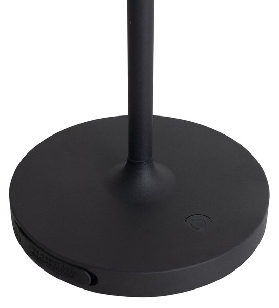 Moderní stolní lampa bílá dobíjecí - Maloi