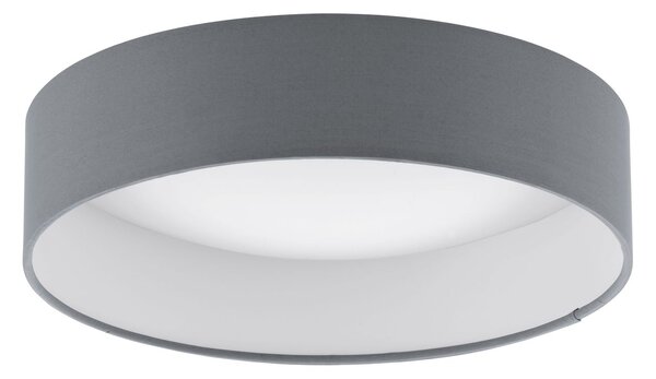 EGLO Stropní LED osvětlení POLOMARO, 12W, teplá bílá, 32cm, kulaté, šedé 93395