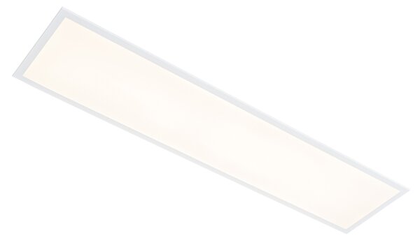 LED panel zapuštěný bílý obdélníkový vč. LED 3000K - 6500K s přepínačem DIP - Seagal
