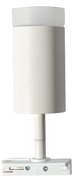 Moderní bodové světlo s bílým kroužkem pro 1-fázový kolejnicový systém GU10 50mm - Iconic Jeana