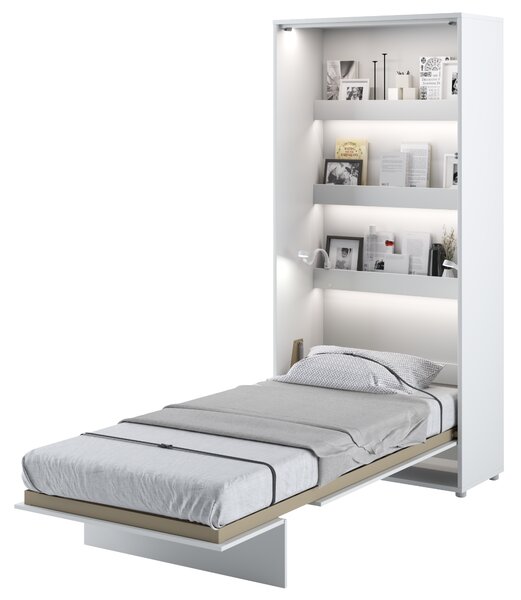 Sklápěcí postel BED CONCEPT 3 bílá, 90x200 cm