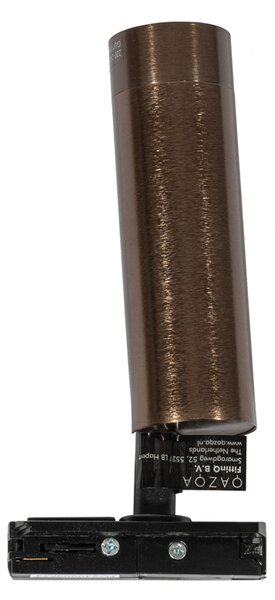 Moderní bodové světlo tmavě bronzové pro 1-fázový kolejnicový systém 35 mm - Iconic Jeana Luxe