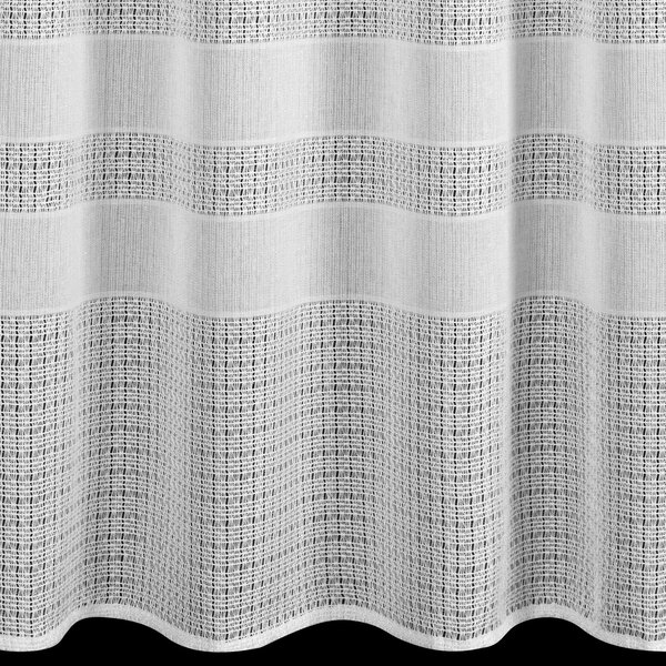 ZÁVES NA KROUŽCÍCH ELIRA 140X250 CM BÍLÁ