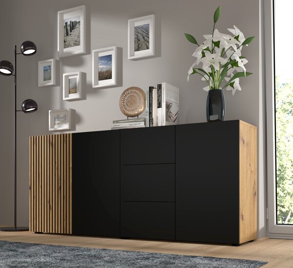 Komoda Aurella 3D3S. Akce -11%