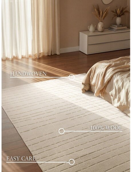 Krémový vlněný koberec 120x170 cm Kenso – Villeroy&Boch