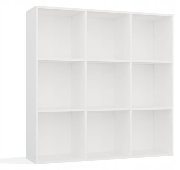 Regál TopEshop 110,5 cm x 110,5 cm x 30 cm bílý